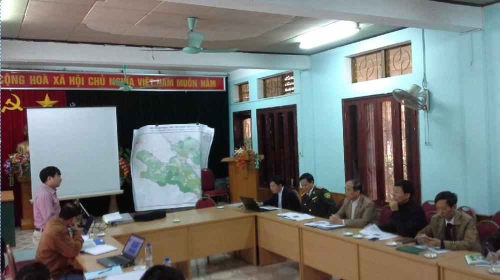 Hội thảo góp ý Báo cáo Quy hoạch chi tiết các khu rừng đặc dụng trên địa bàn tỉnh Hà Giang đến năm 2020.